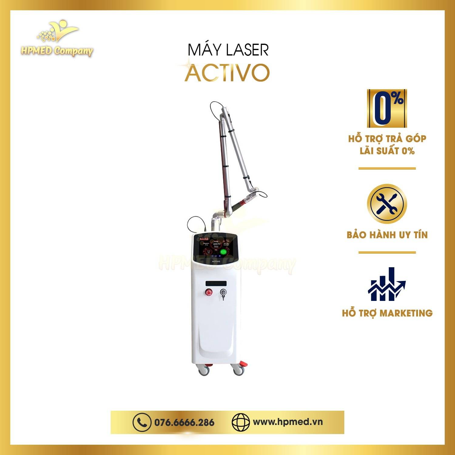 Máy Laser Activo | Cao Cấp Hàn Quốc
