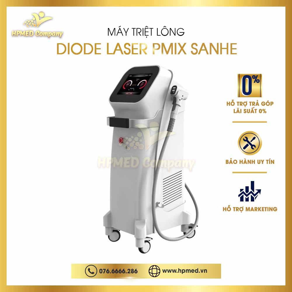 Máy Triệt Lông Diode Laser Pmix Sanhe | Cao Cấp Bắc Kinh