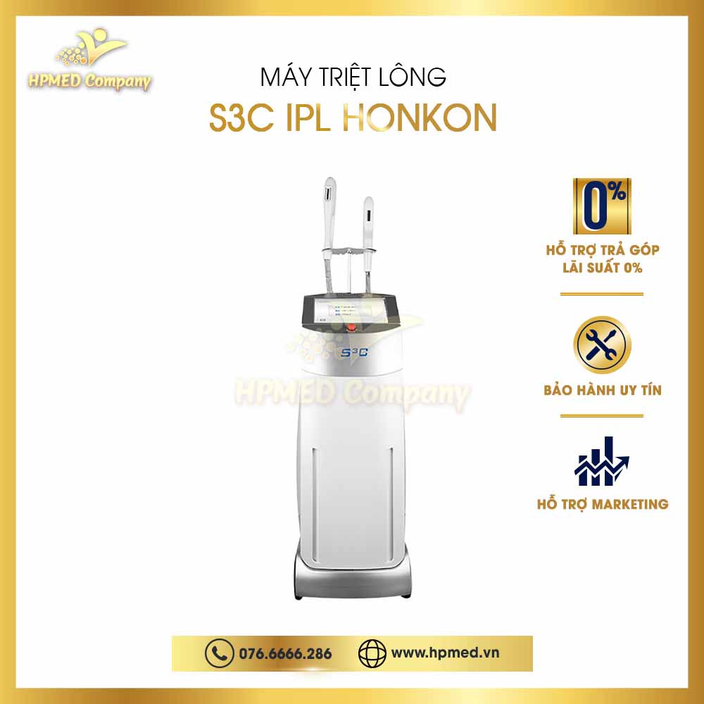 Máy Triệt Lông S3C IPL Honkon Cao Cấp 1 Máy Triệt Lông S3C IPL Honkon