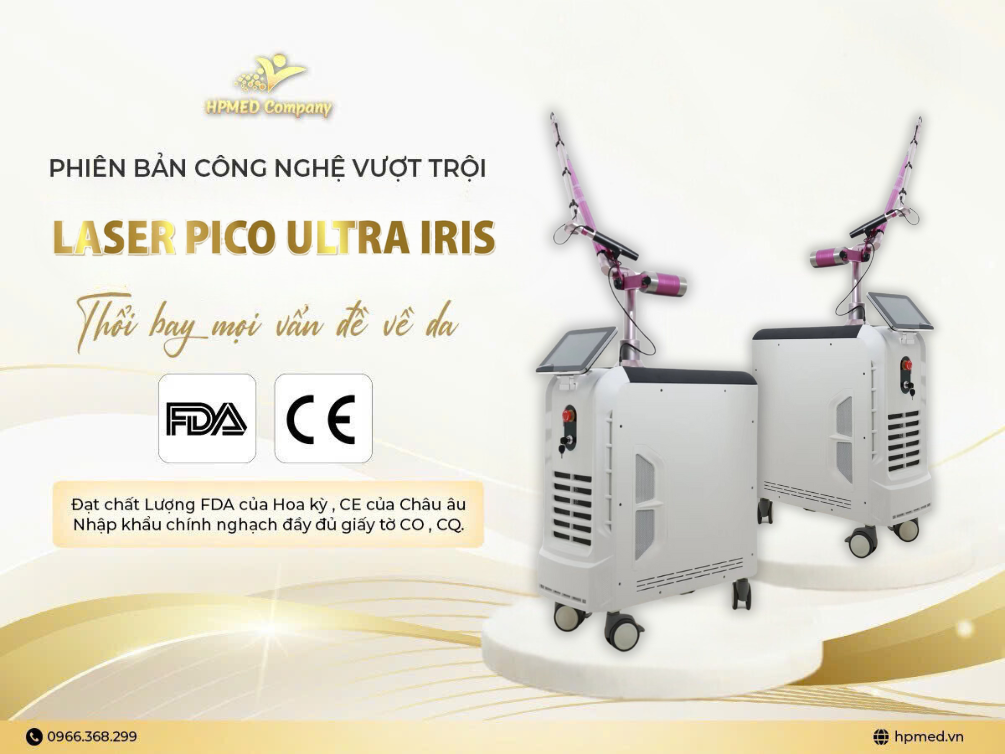 4 đầu bắn Laser Pico Ultra Iris