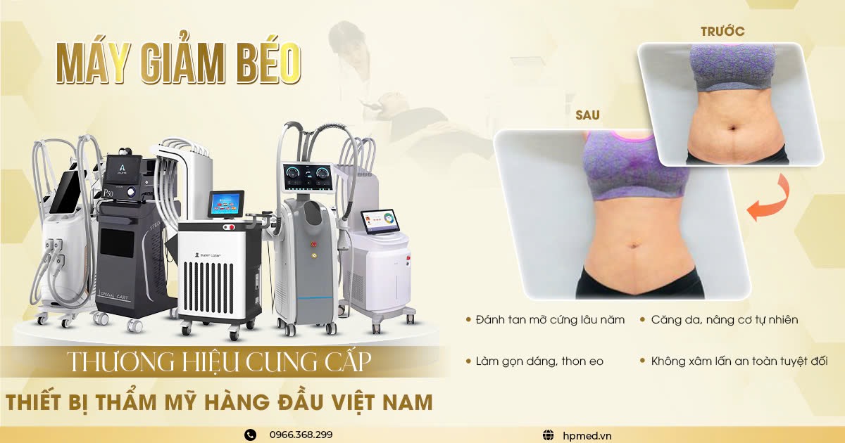 Máy Giảm Béo Công Nghệ Cao